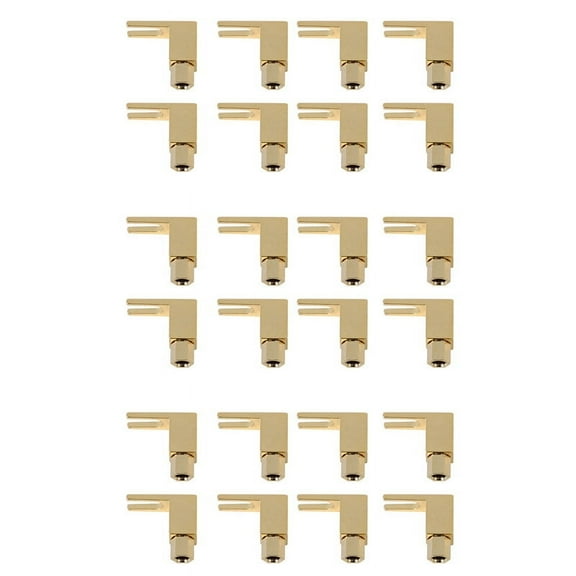 24 Pcs Total Hi-End Banana to Spade Adapter Plug/Speaker Cable Connector [Wy-Yp01-8/Spade de L/8]