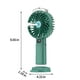 thumbnail image 3 of Ventilador, ventilador de techo, ventilador de escritorio, ventilador portátil, ventilador de mano, ventilador pequeño, humidificador hidratante, escritorio para estudiantes, pantalla digital, carga s, 3 of 8