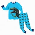 thumbnail image 6 of UAYOTSE Boys and Girls Suit Long Pants Regular Long Sleeved Round Neck Dinosaur 3D Printed,Sizes 4-5 Years, 6 of 9