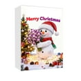 thumbnail image 1 of Christmas Tree Decorations,Christmas Countdown Calendar Snowman Style, Acrylic Tree Pendant, 1 of 5