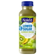 Naked Juice Lower Sugar Glorious Greens Flavored Smoothie Blend, 15.2 fl oz