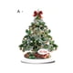 thumbnail image 2 of Ornamento de Navidad Árbol de Navidad Pájaro Renos Muñeca de nieve Figura Estilo 2D Doble Pared Ornaments Regalos de Año Nuevo Plata Serie, Figura de Navidad de Pared Pájaro Renos Muñeca de, 2 of 7