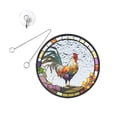 thumbnail image 1 of Stained Glass Sun catcher Handmade Hangings Home Decor with Chains Sun cather, 1 of 12