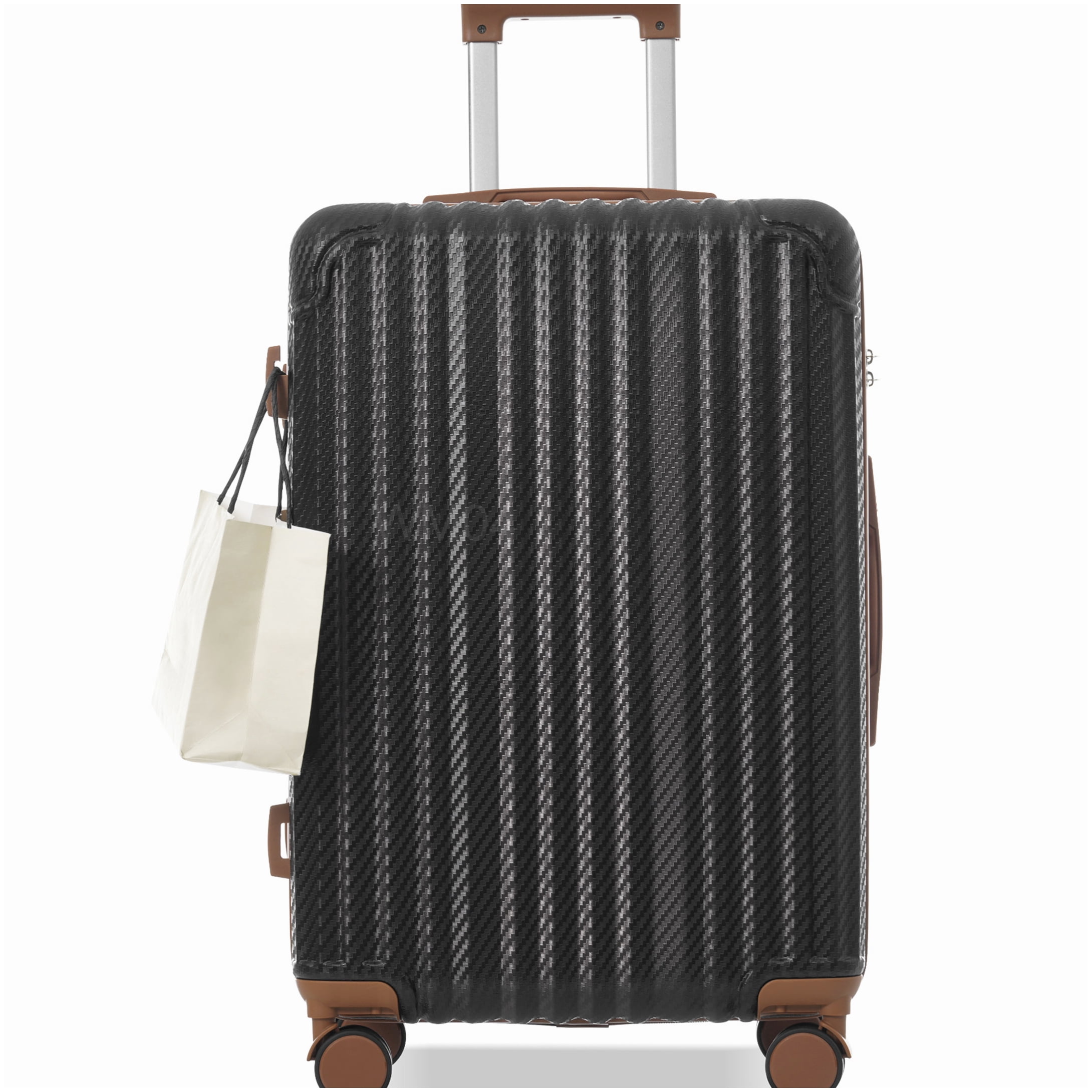 MANGIJOY ABS Hardshell 6-Piece Spinner Luggage Set with TSA Lock | Lightweight Suitcases for Carry On and Checked Bags