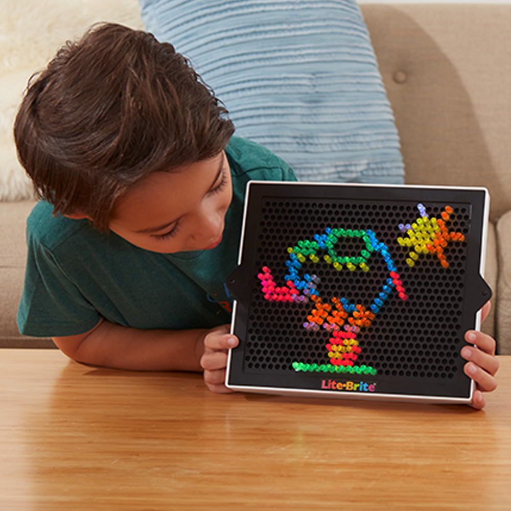 Lite Brite Ultimate Classic & Refill Pack Online Only Value Bundle with 14 Templates & 300 Pegs - image 2 of 4