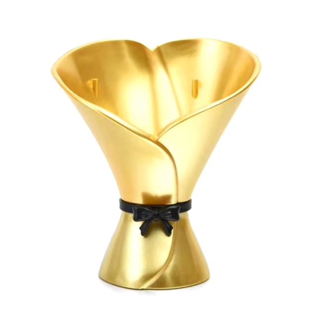 Hand-Held Flower Ware Kaleidoscope Flower Bouquet Arrangement Box Art Vase Decoration Ornament Home Bedroom Vase Decor,B