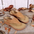 thumbnail image 2 of Sandalias clásicas Zapatos casuales de mujer Zapatos de ocio de moda Regalo para amigos Familia (Marrón 11), 2 of 9
