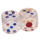 thumbnail image 1 of Juego De Dados, Kit De Dados Impermeable De Plástico De 6 Caras 2 Piezas Para Juegos De Mesa, 1 of 7