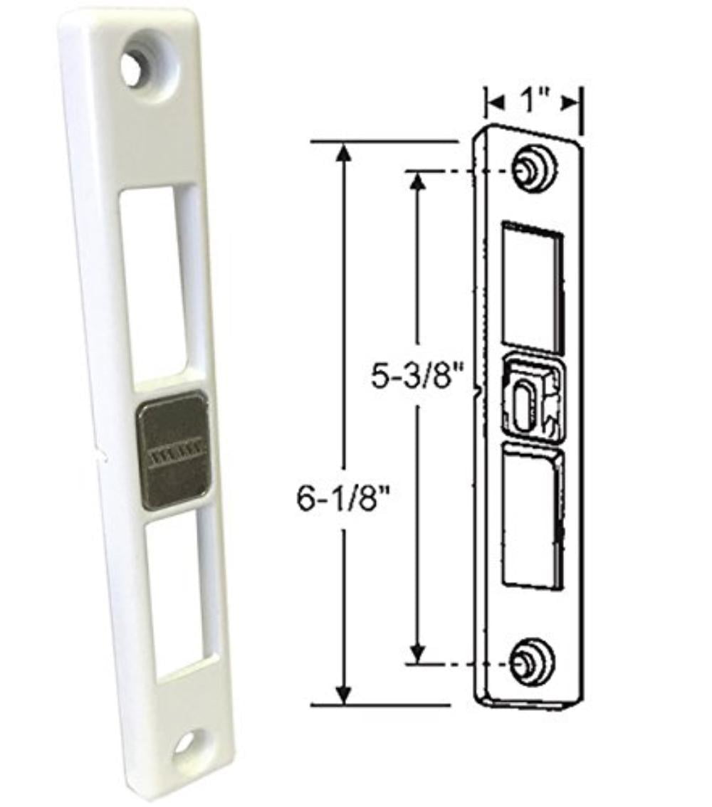 Patio Door Keeper for Dual-Point Mortise Lock, Works on Milgard Patio Doors,Walmartmonly  used on&nbsp;Milgard&nbsp;Patio Doors By TechnologyLK - Walmart.com