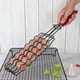 thumbnail image 5 of Greeniant Soporte para parrilla de barbacoa para acampar al aire libre, artesanía de hierro reutilizable con mango de madera maciza, parrilla Estufas de camping, 5 of 6