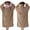 A01-Coffee, variant on Kids Silly Big Mouth Monster Wearable Onesie Funny Cozy Hooded Plush One Piece Loungwear No Shoe (Green,2-4 Years)