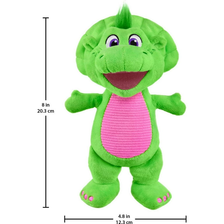 Fisher-Price Barney's World Plush 8” Dinosaur Toy Barney