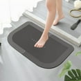 thumbnail image 5 of HHGBAD Diatomite Bathroom Mat - Super Absorbent, Quick Dry, Non Slip Foot Mat for Sink, Toilet, Shower, Stylish Design (1x Rug), 5 of 6