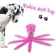 thumbnail image 1 of 3 uds pulpo mascota juguete de peluche perro suave relleno juguetes con sonido chirriante (púrpura), 1 of 6