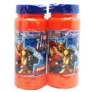 Marvel Heroes Iron Man, Thor, and Wolverine Bubble Solution & Wand Set (2pc)