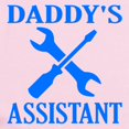 thumbnail image 2 of CafePress - Daddy's Assistant Body Suit - Baby Light Bodysuit, Size Newborn - 24 Months, 2 of 4