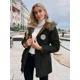thumbnail image 4 of Chaqueta Gruesa Con Capucha De Lana De Algodón Para Mujer, 4 of 8