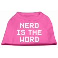 thumbnail image 1 of Nerd Est le Mot T-Shirt Imprimé Écran Rose Vif TP (8), 1 of 1