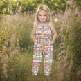 thumbnail image 5 of Easter Toddler Kids Printing Jumpsuit Playsuit Strap Romper Summer Outfits Clothes for Boys Girls, 5 of 6