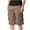 Coffee, variant on IROINNID Mens Outdoor Casual Expandable Waist Lightweight Quick Dry Fishing Hiking Shorts