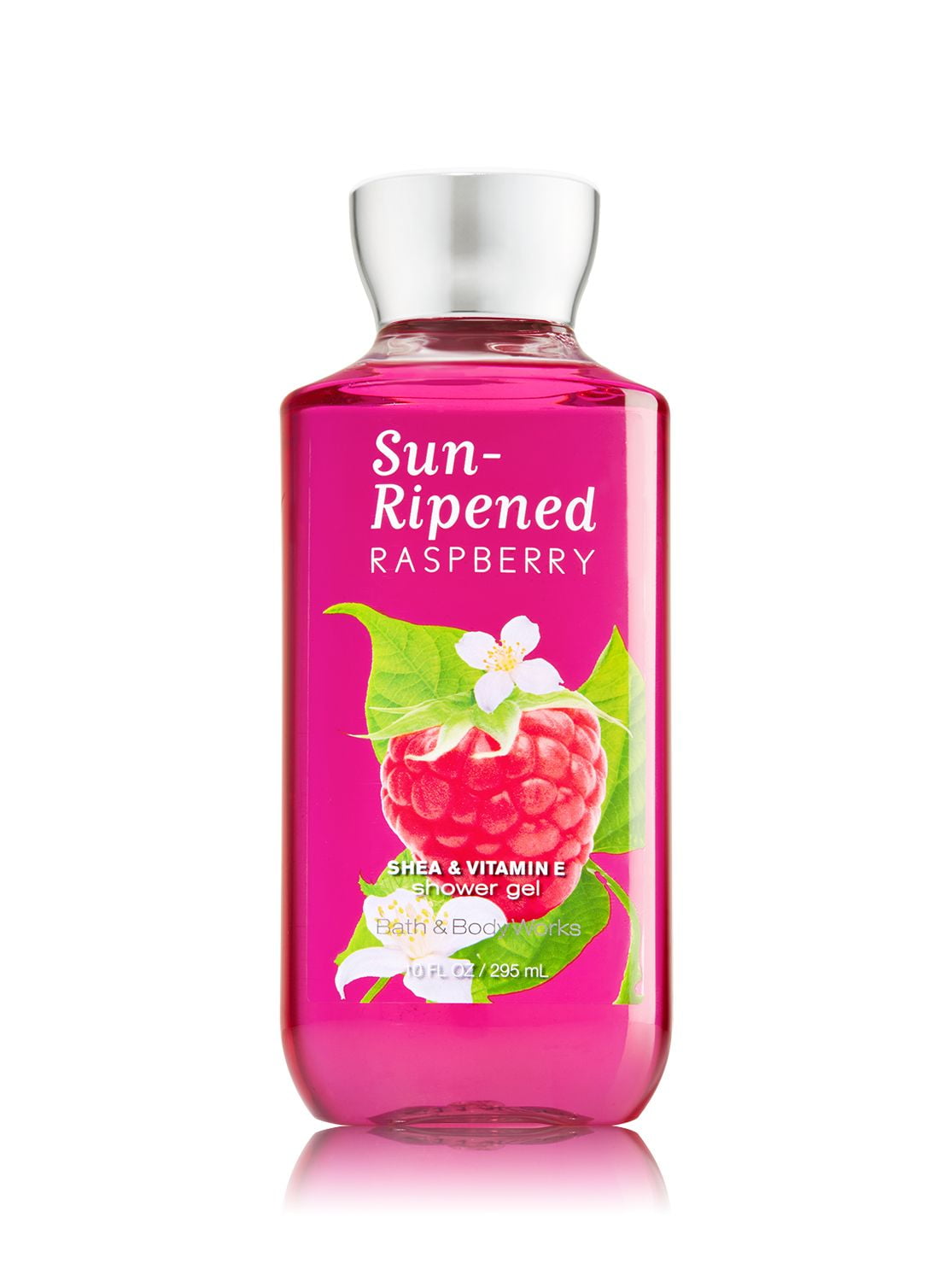 Bath and Body Works SUNRIPENED RASPBERRY Shea & Vitamin E Shower Gel
