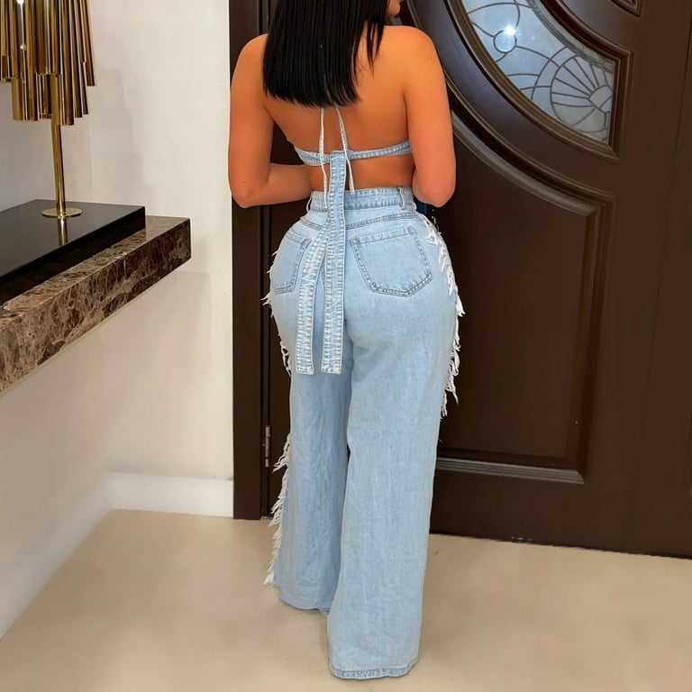 Olyvenn Deals Womens Full Length Pants Women's Unique Sexy