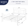 allewie-queen-size-vintage-metal-bed-frame-with-butterfly-pattern