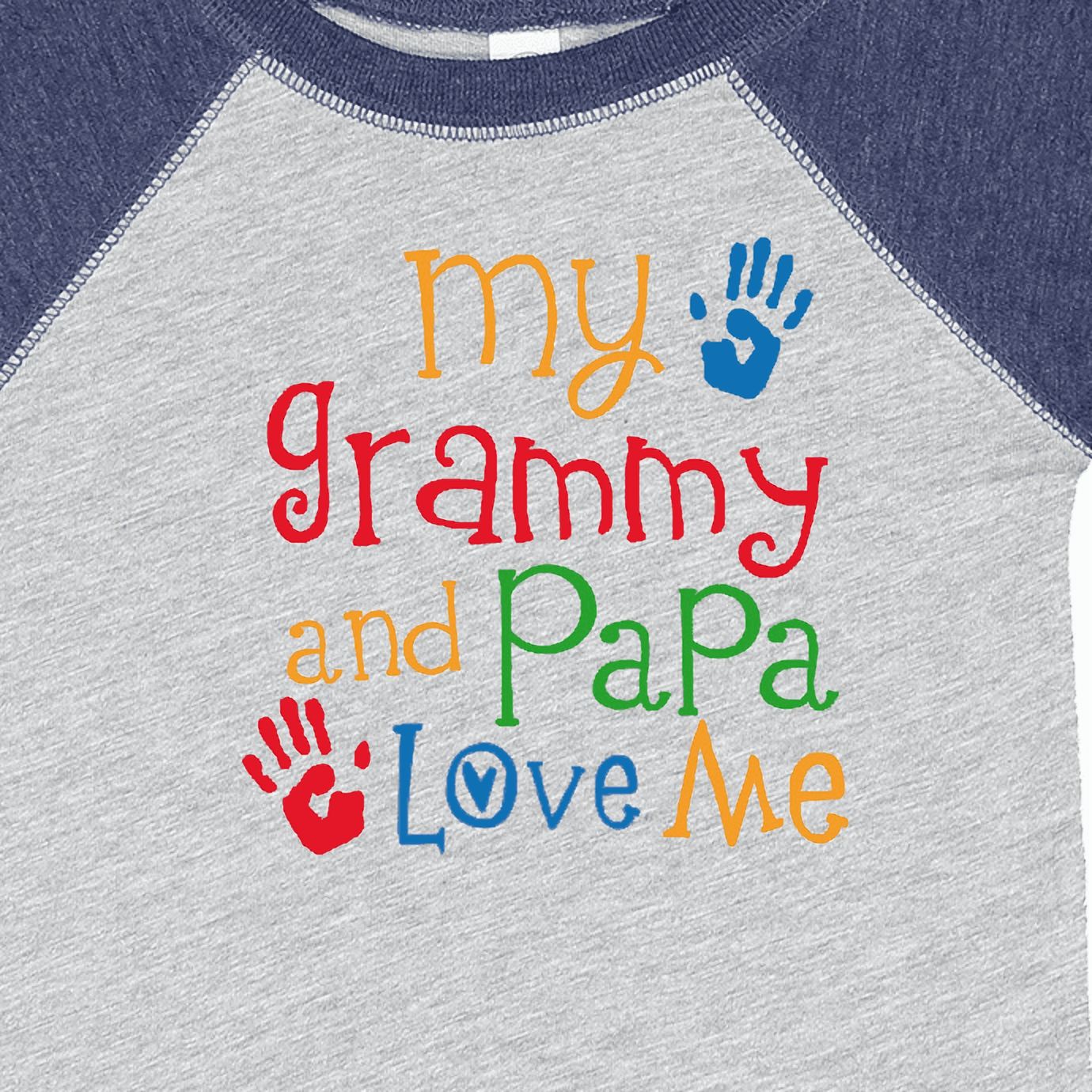 Inktastic Grammy and Papa Love Me Boys or Girls Baby Bodysuit