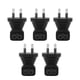 thumbnail image 1 of 5pcs AU Plug to IEC320 C7 Converter 90 Degree 2 Prong Power Plug Adapter for Laptop Power Adapters AU Plug 100?250V, 1 of 5