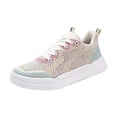 thumbnail image 1 of AUDeals Espadrilles Tissées pour Femmes, Chaussures Rétro à Plateforme Tressée avec Confort Léger Décontracté pour la Marche et la Randonnée (Kaki, 6), 1 of 4