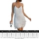 thumbnail image 2 of Vestidos de Fiesta Elegantes para mujer estilo elegante sin espalda traje de fiesta de cóctel Ygjytge Blanco T L para Mujer, 2 of 8
