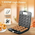 Donut Maker Machine/Maquina Para Hacer Donas with Nonstick Surface