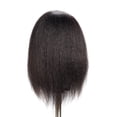 thumbnail image 4 of Cabeza de maniquí HAIRGINKGO, cabello 100% real, 16 pulgadas, para entrenamiento, 4 of 7