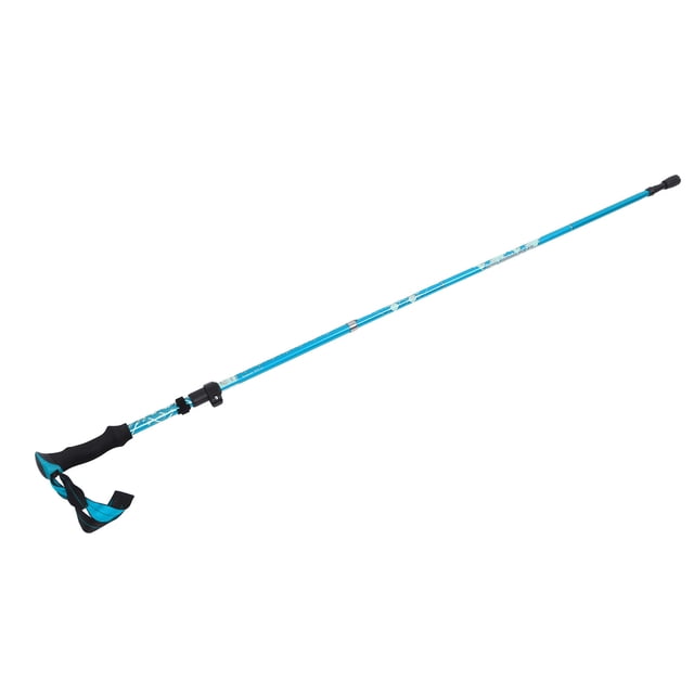 Bâton de Randonnée, Bâton de Randonnée en Alliage d'Aluminium Pliable Bâton de Randonnée Télescopique Bâton de Marche Très Polyvalent