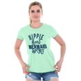 thumbnail image 3 of Cute Hippie Heart Mermaid Sprit Women's T Shirt Ladies Tee Brisco Brands S, 3 of 6