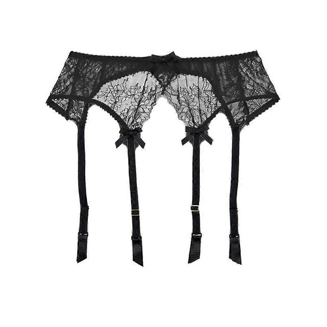 Lencería sexy porno para mujer, ropa interior de encaje elástico, falda, bragas, liguero, calzoncillos eróticos, accesorios.