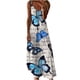 thumbnail image 1 of Vestido largo sin mangas con estampado de cuello en V y camisola suelta para mujer a la moda para mujer Pompotops ghjkhdj6873, 1 of 5