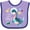 Lavender and Purple, variant on Inktastic I Need Some Space Dinosaur Astronaut with Stars and Planet Boys or Girls Baby Bib