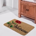 thumbnail image 4 of Floral doormat, Spring Decor, Welcome Mat, Housewarming Gift,Unique Birthday Present, Closing Gift,Home Decor, Welcome Mat,Indoor Doormat,Front Back Door Mat 17”x30”, 4 of 7