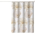 thumbnail image 2 of Godderr Shower Curtain, Floral Pattern Bathroom Shower Curtain Set With Hooks,72x72inch, 2 of 2
