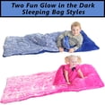 thumbnail image 4 of DreamsBe Dinosaur Sleeping Bag Glow in The Dark Dino Slumber Bag for Boys, 4 of 7