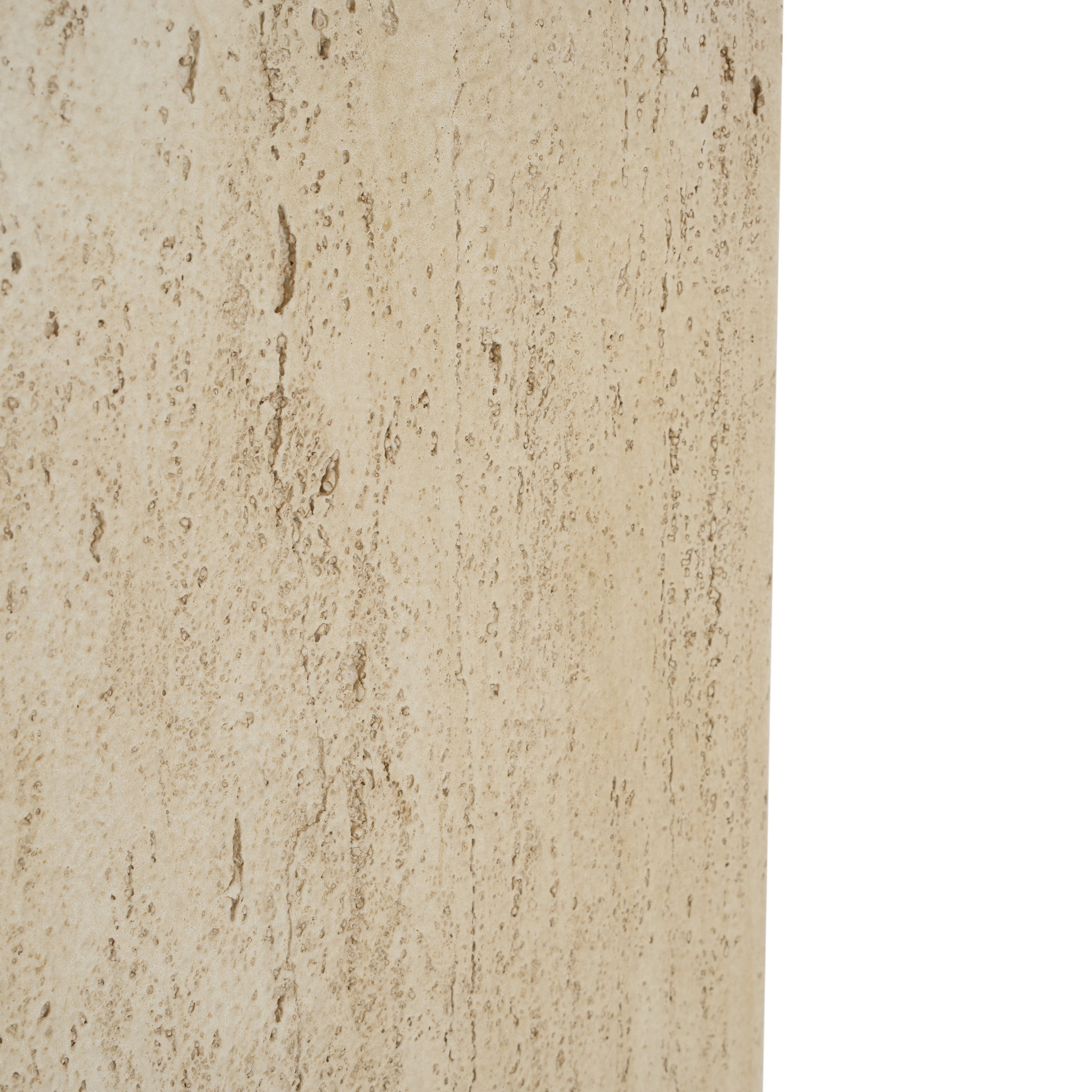 Christopher Knight Home Minimalist 19.75" H MGO Plant Box, Square Design, Indoor/Outdoor, Travertine Beige