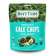 Rhythm Organic Vegan Superfoods Kool Ranch Kale Chips, 2 oz Pouch