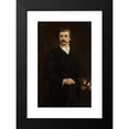 thumbnail image 2 of Aleksander Sochaczewski 12x18 Black Modern Framed Museum Art Print Titled - Self-Portrait (1910), 2 of 5