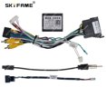 thumbnail image 1 of SKYFAME Car 16pin Wiring Harness Adapter Canbus Box Decoder Power Cable For Geely Haoqing Vision X6/GX7 Emgrand X7 GEELY-RZ-05, 1 of 1