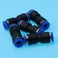 thumbnail image 5 of GAXIRE 5-Pack Plastic Air Hose Couplers in Assorted Colors for Garden, Greenhouse, Irrigation & Air Compressor Use, 5 of 5