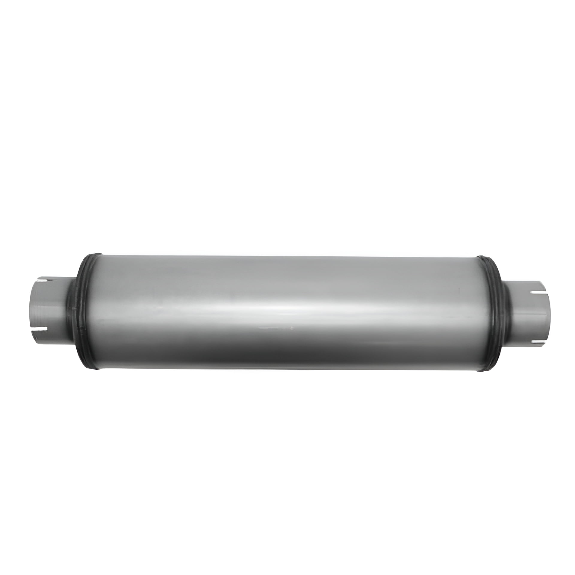 AP EXHAUST PRODUCTS XS2772 MUFFLER - XLERATOR STAINLESS STEEL, ROUND, 30IN OAL, 4IN