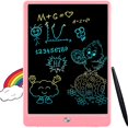 thumbnail image 1 of Tableta de escritura LCD almohadilla de dibujo de 10 pulgadas, pantalla colorida para niños y juguetes educativos de aprendizaje para niños y niñas de Rosado Soledad Tableta de escritura LCD portátil, 1 of 9