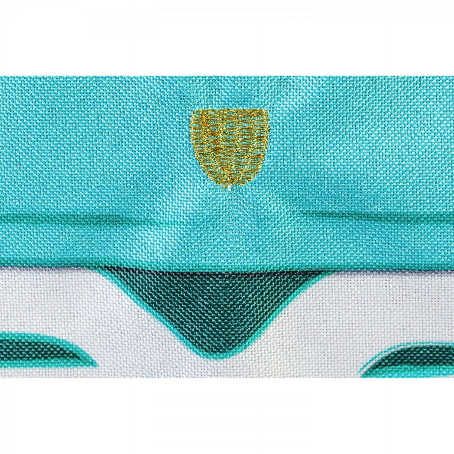 Evergreen Flower Truck Garden Linen Flag - Thumbnail 4