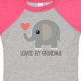 thumbnail image 4 of Inktastic Loved by Grandma Cute Grandchild Boys or Girls Baby Bodysuit, 4 of 5